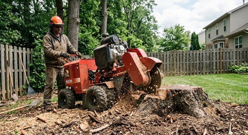 Stump Grinding Service in Calvert County, MD